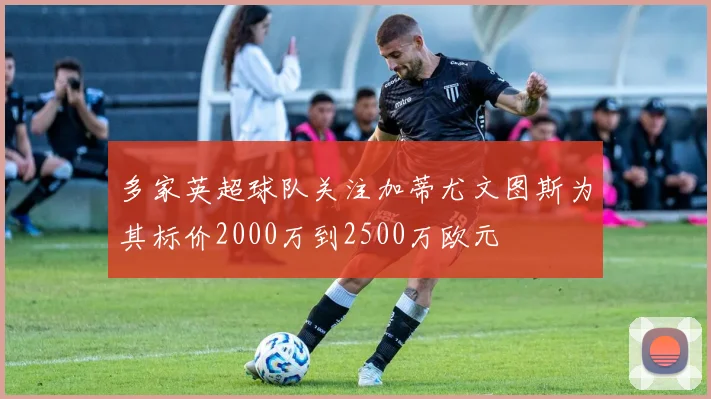 多家英超球队关注加蒂尤文图斯为其标价2000万到2500万欧元